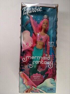 Vintage 2002 Barbie Mermaid Fantasy Doll - Collectable Item #56759